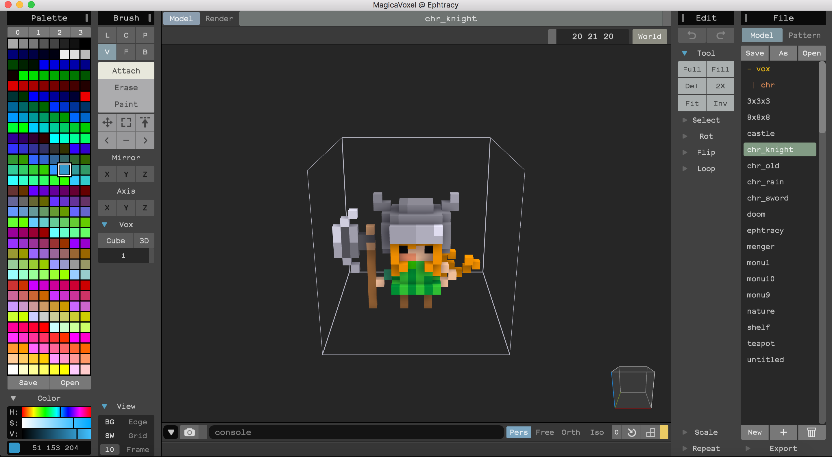 MagicaVoxel for Mac