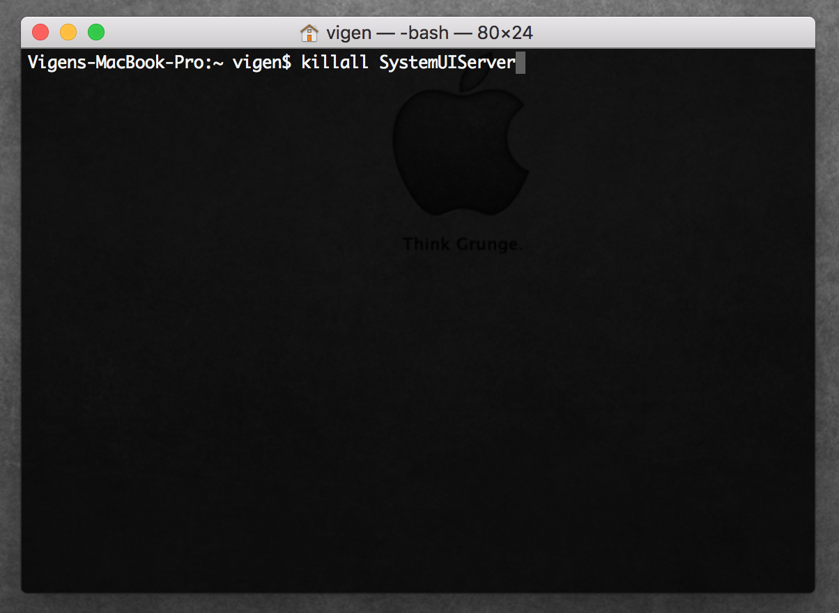 mac os применить все изменения настроек